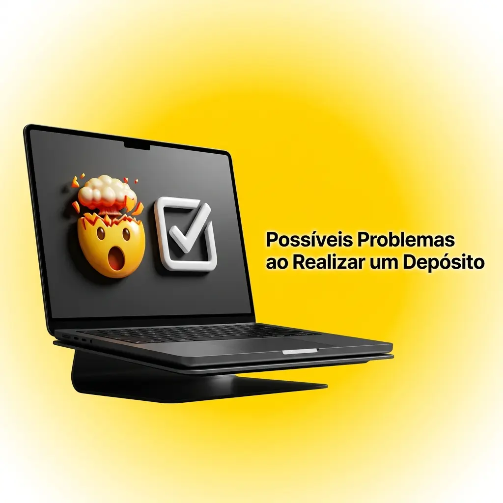 Problemas comuns ao realizar depósito: pagamento recusado, dados incorretos e verificação pendente