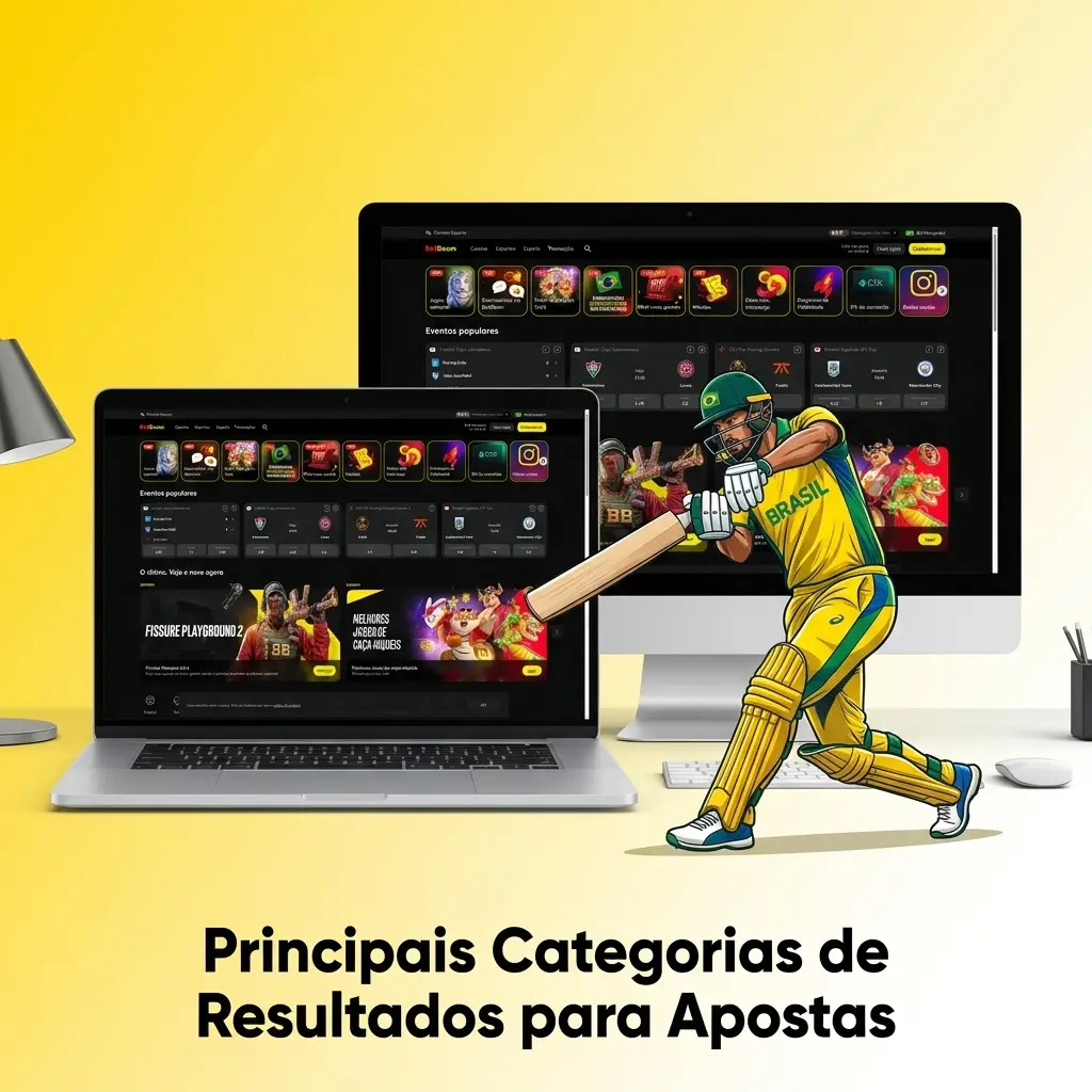 Categorias de resultados em mercados de apostas na Betboom, explicando como os ganhos são calculados