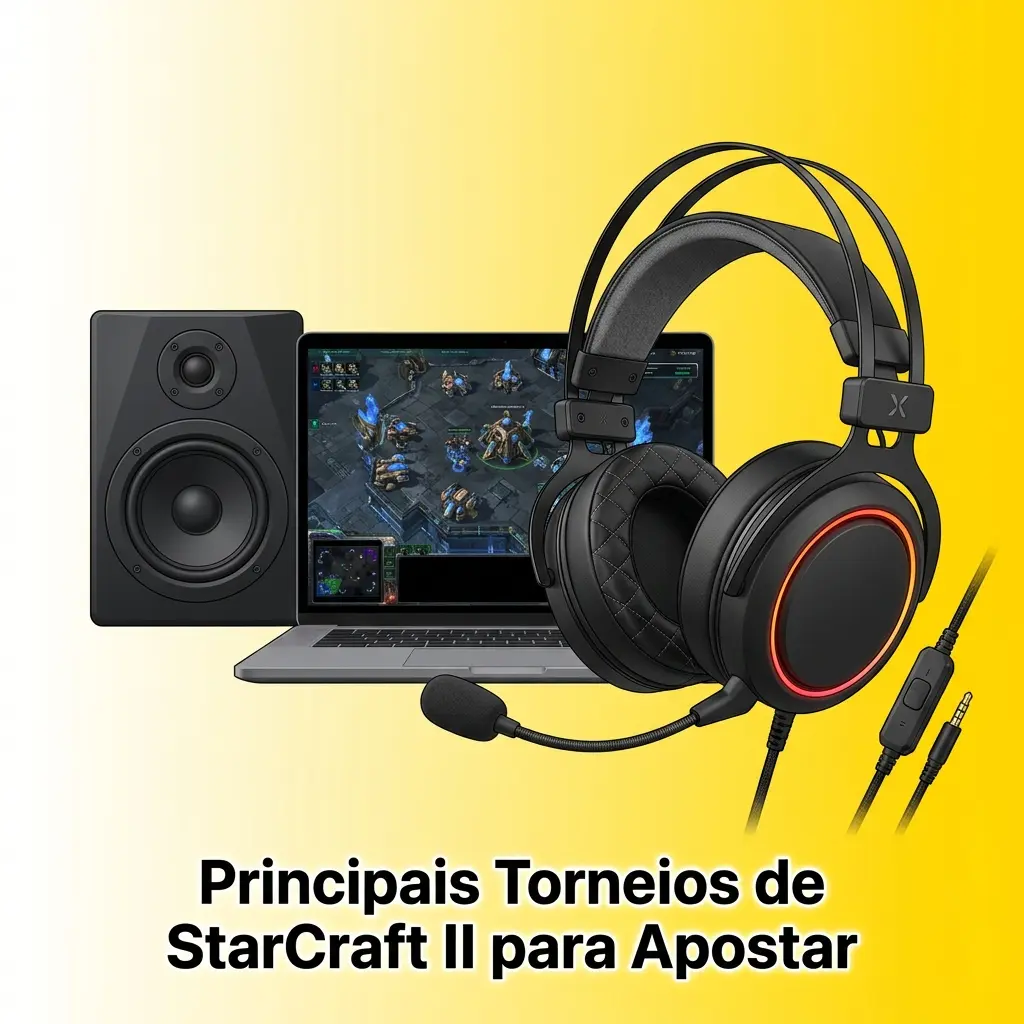 Principais torneios de StarCraft II para apostar: GSL, EWC, IEM Katowice, ESL Masters e mais na Betboom