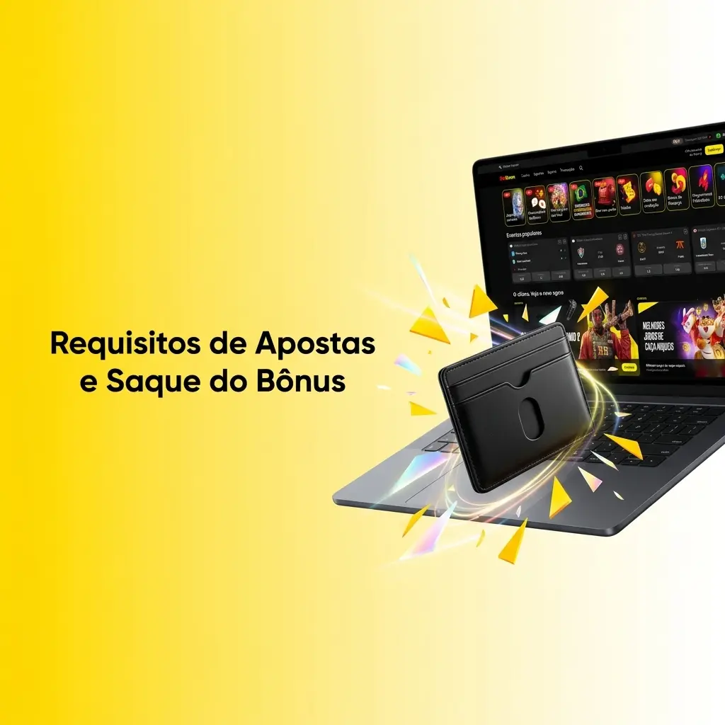 Requisitos de apostas e saque de bônus: regras de conversão, prazos e contribuição por tipo de jogo.