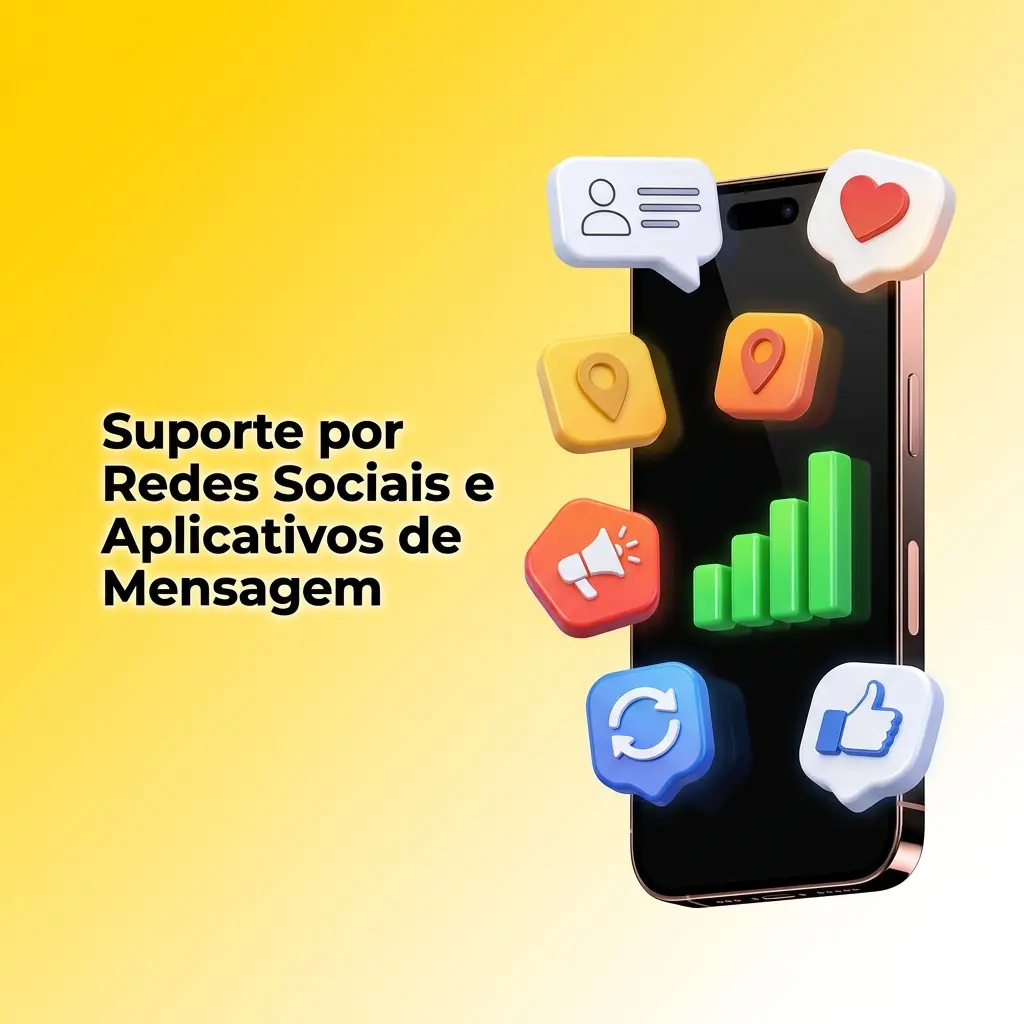 Suporte Betboom via redes sociais e apps de mensagem como Telegram, WhatsApp e Instagram para dúvidas e solicitações