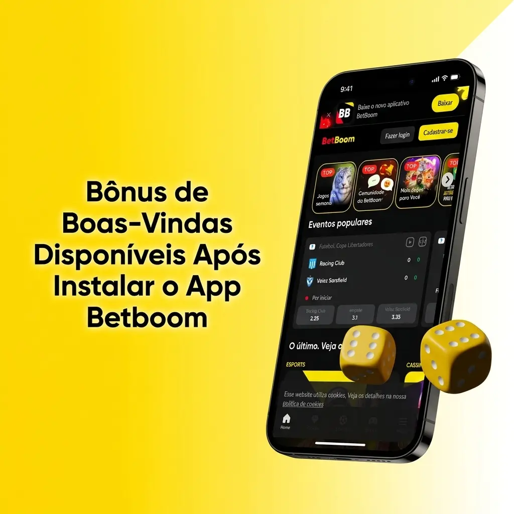 Bônus de boas-vindas Betboom app: cassino, apostas esportivas e rodadas grátis para novos jogadores brasileiros