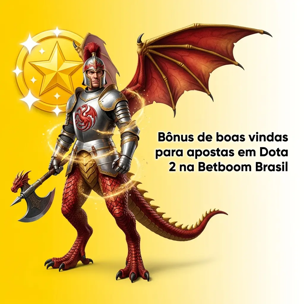 Bônus de boas-vindas na Betboom Brasil para apostas em Dota 2, ativação no cadastro e primeiro depósito
