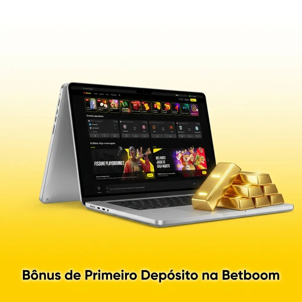 Bônus de boas-vindas Betboom: 100% no primeiro depósito até R$500 para apostas esportivas e cassino