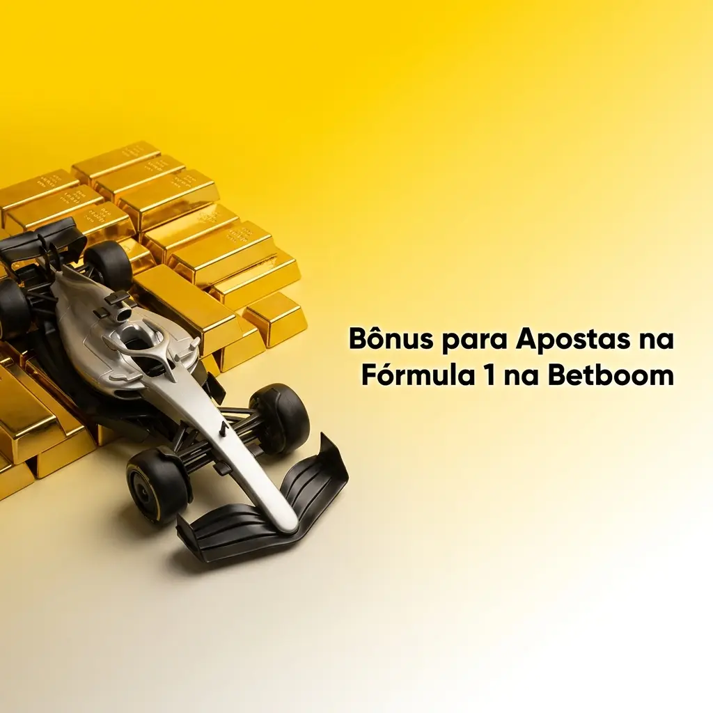 Bônus de boas-vindas Betboom para apostas na Fórmula 1 com requisitos de rollover e odds mínimas