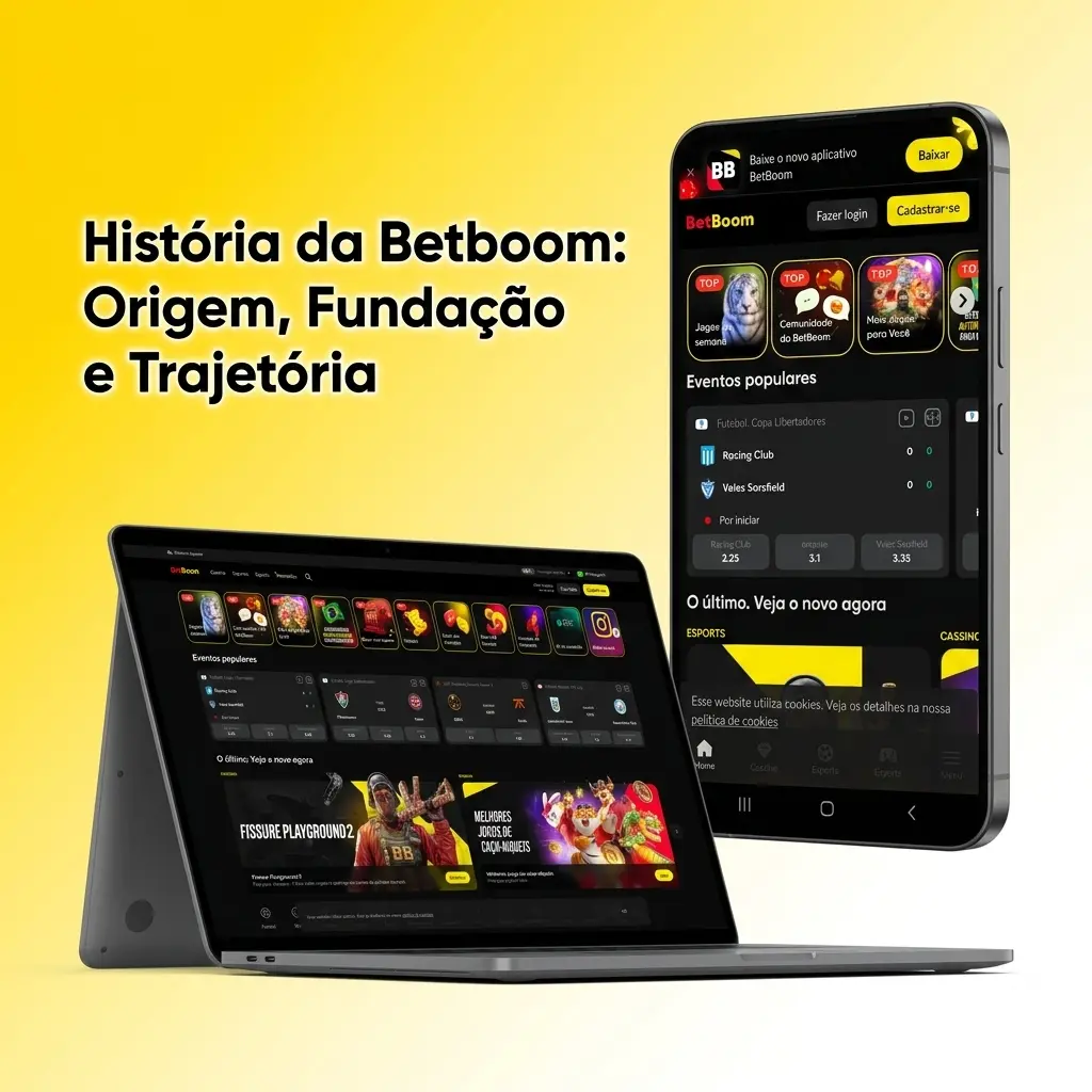 História da Betboom: fundação em 2021, sede em Curaçao, expansão para o Brasil e estratégia de crescimento no mercado de apostas online.