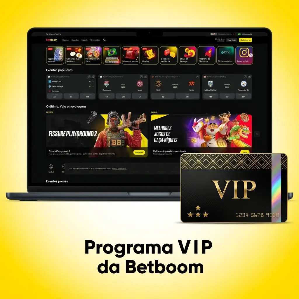 Programa VIP da Betboom com níveis e benefícios como atendimento prioritário, limites ajustados e condições personalizadas