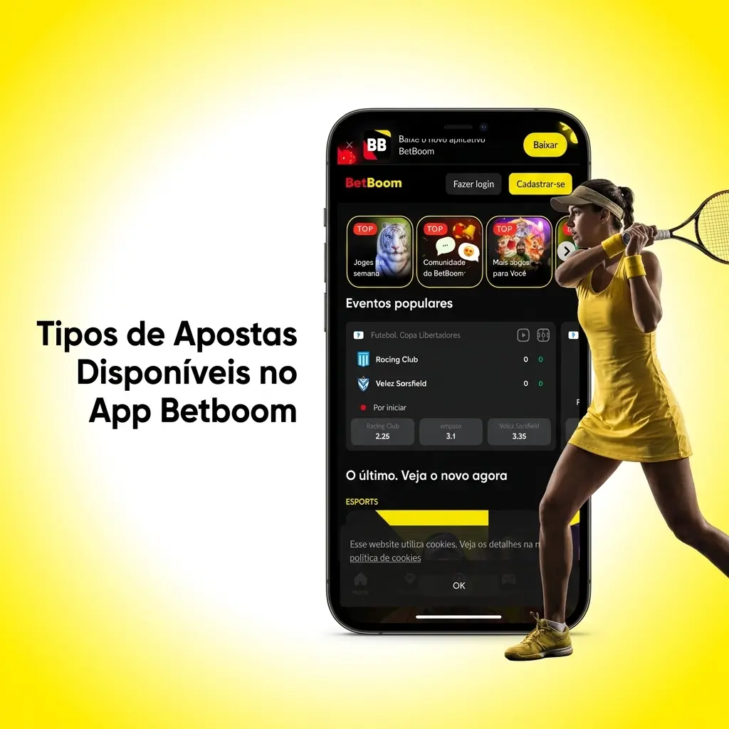 Tipos de apostas no app Betboom: simples, acumulada, sistemas, ao vivo e handicap explicados