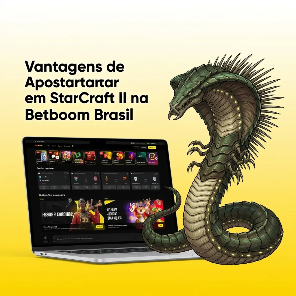 Vantagens de apostar em StarCraft II na Betboom Brasil: bônus, PIX, odds competitivas e app móvel